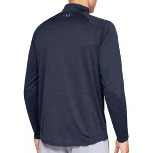 T-shirt Manches Longues Marine Homme Under Armour Tech 1/2 Zip vue 2