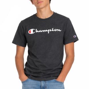 T-Shirt Gris Chiné Garçon Champion Signature vue 0
