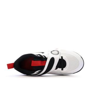 Chaussures de Basketball Blanches/Noires Garçon Nike Team Hustle D 11 vue 4