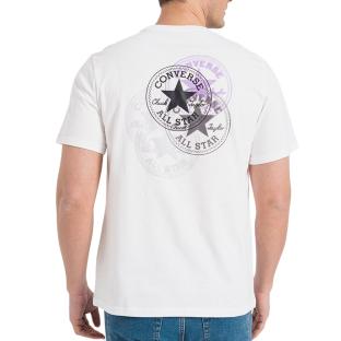 T-shirt Blanc Homme Converse Classic vue 2