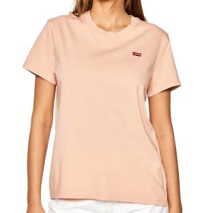 T-shirt Orange Femme Levi's Perfect pas cher