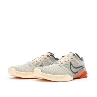 Chaussures Cross training Gris/Orange Homme Nike Zoom Metcon Turbo 2 vue 6