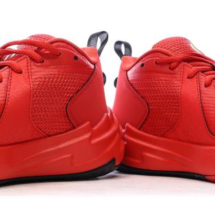 Chaussures de Basketball Rouge/Jaune Mixte Puma Scoot Zeros Retro vue 7