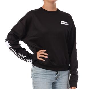 Sweat Noir Femme Supreme Grip Rosebud pas cher
