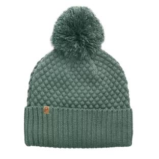 Bonnet Vert Femme Puma Pom Beanie pas cher