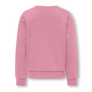 Sweat Rose Fille Kids ONLY Koglina Heart vue 2