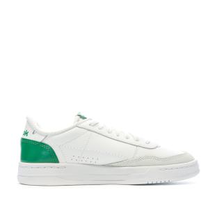 Baskets Blanche/Verte Homme Reebok Court Peak vue 2