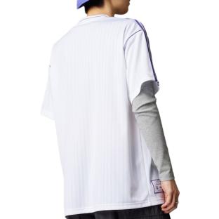 Real Madrid Maillot Lifestyle Blanc/Violet Homme Adidas Icon vue 0