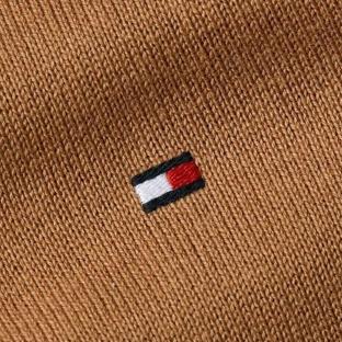 Pull Camel Homme Tommy Hilfiger Pima YBI RBC vue 2