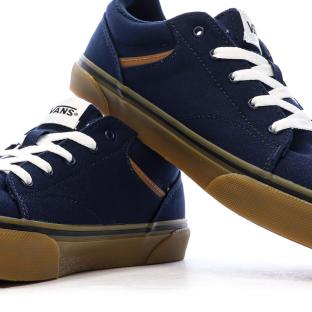 Baskets Marine Garçon Vans Seldan vue 7