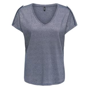 T-Shirt Marine Femme Only Rabi vue 0