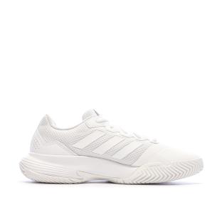 Baskets Blanches Homme Adidas Gamecourt 2 vue 0