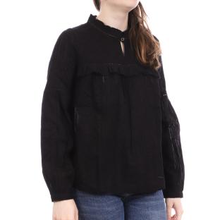 Blouse Noir Femme Les Tropéziennes Mora pas cher