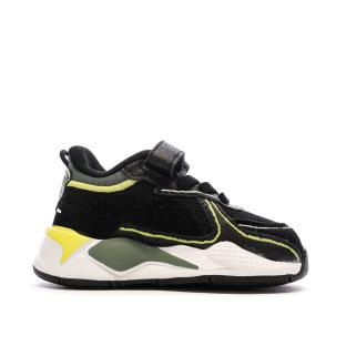Baskets Noires/Jaunes Garçon Puma Spongebob vue 2