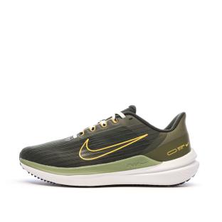 Chaussures de Running Kakis Homme Nike Air Winflo 9 GM pas cher