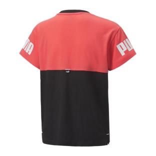 T-shirt Orange/Noir Fille Puma Pwr Clb vue 2