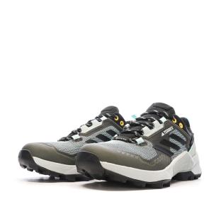 Chaussures de trail Grises Femme Adidas Terrex Swift vue 6