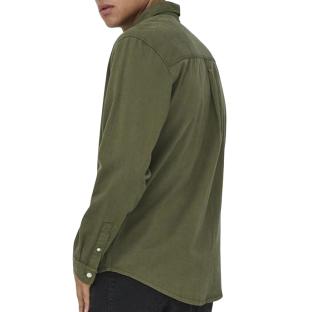 Chemise Kaki Homme Only & Sons Sotto vue 0