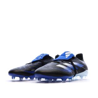 Chaussures de Foot Noir/Bleu Homme Adidas Predator League FT FG/MG JB vue 0