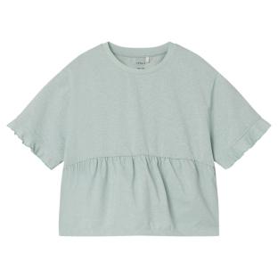 Blouse Bleu/Vert Fille Name it Friana vue 0