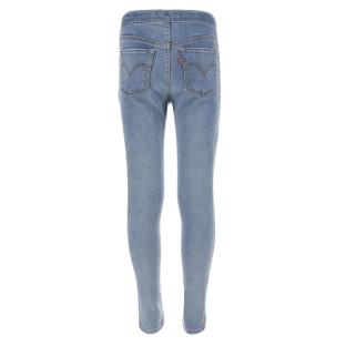 Jean Slim Bleu Fille Levi's 4EA559 vue 2