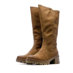 Bottes Marron Femme Relife Jirlotte vue 0