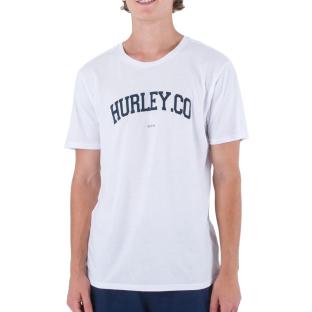 T-shirt Blanc Homme Hurley H20 Dri Authentic pas cher