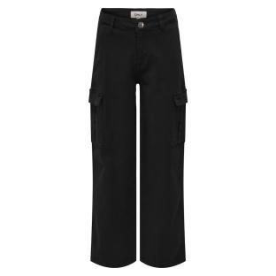 Pantalon Droit Noir Fille Kids ONLY Kogyarrow pas cher