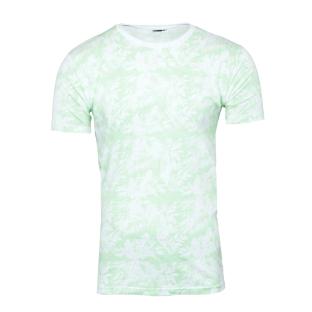 T-shirt Vert/Blanc Homme La Maison Blaggio Menson pas cher