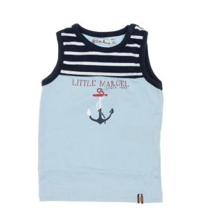 Débardeur Bleu Bébé Little Marcel LMEV0028 pas cher