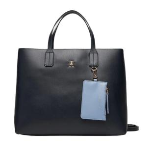 Sac à Main Marine Femme Tommy Hilfiger Icon Satchel vue 0