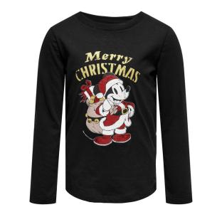 T-shirt Noir Fille Kids Only Disney pas cher