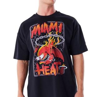 T-shirt Noir Homme New Era Miahea pas cher