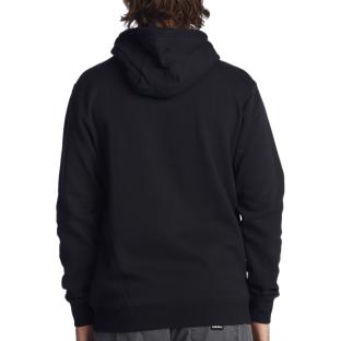 Sweat Noir Homme Quiksilver Biglogohood vue 0