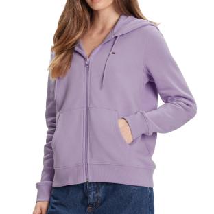 Sweat Zippé Mauve Femme Tommy Hilfiger 19729 pas cher