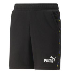 Short Noir Garçon Puma Tape Love pas cher