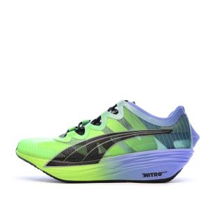 Chaussures de running Bleu/Vertes Femme Puma Fast-fwd pas cher