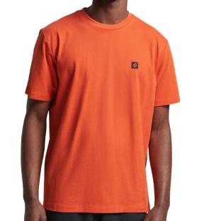 T-shirt Orange Homme Superdry Tech pas cher