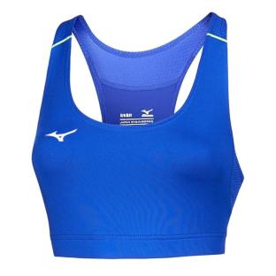Brassière Bleu Roi Femme Mizuno Team Premium pas cher