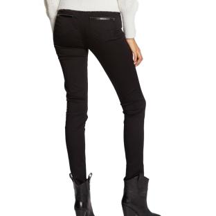 Pantalon Slim Noir Femme Morgan PACO vue 2