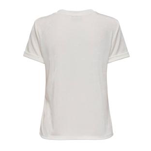 T-Shirt Ecru Femme JDY Pensa vue 2