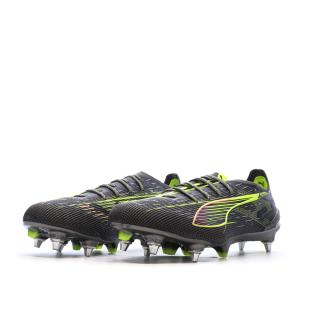 Chaussures de Foot Gris/Jaune Homme Puma Ultra 5 Ultimate MxSG vue 0