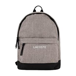 Sac à Dos Gris/Noir Homme Lacoste Neocroc Seasonal pas cher