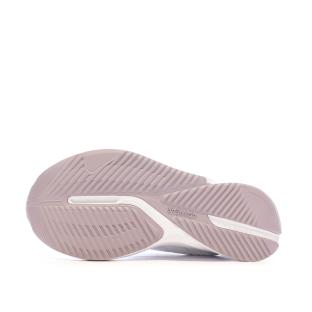 Chaussures de running Blanches/Dorés Femme Adidas Duramo Sl vue 0