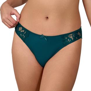 Tanga Vert Foncé Femme Les Petites Bombes Emilie pas cher