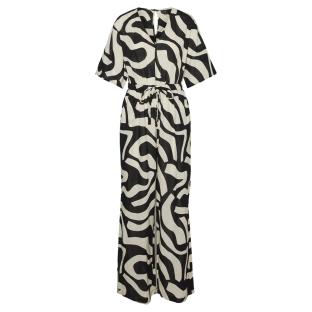 Combinaison Noir/Écru Femme Vero Moda Magnete pas cher