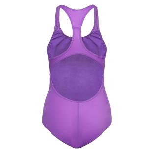 Maillot de bain 1 piece Violet Femme Nike Racerback vue 2
