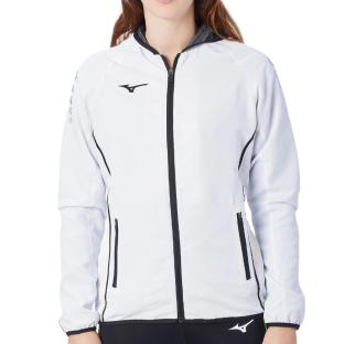 Veste Coupe Vent Blanc Femme Mizuno Team Nagasaki Micro vue 0