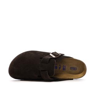 Sabots Marrons Femme Birkenstock Boston vue 4