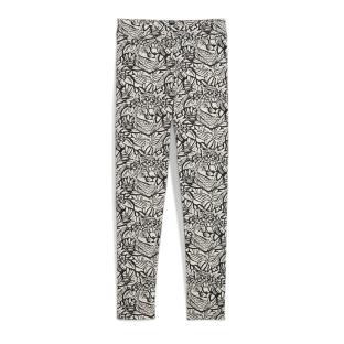 Legging Beige/Noire Fille Puma Aop pas cher